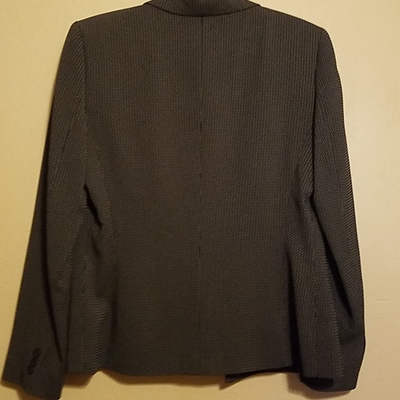 Liz Claiborne womans black w tan jacket - Picture 4 of 6